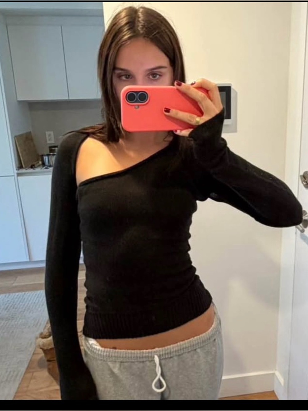 asymmetrical sweater
